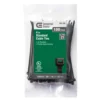 Commercial Electric 4 in. UV Cable Tie, Black (100-Pack)