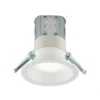 Commercial Electric Easy-Up 4 in. D Baffle Color Selectable Canless LED Recessed Kit