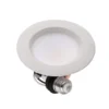 Commercial Electric 5/6 in. Color Temperature Selectable Integrated LED Recessed Trim (4-Pack)