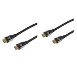 Commercial Electric 9 ft. Deluxe HDMI Cable (2-Pack)