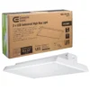 Commercial Electric 2 ft. 400-Watt Equivalent 18,000 Lumens 171-Watts Integrated LED Dimmable White High Bay Light 120-277 Volt 5000K