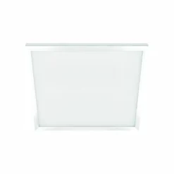 Commercial Electric 1 ft. x 1 ft. 10-Watt Dimmable White Integrated LED Edge-Lit Flat Panel Flush Mount Light with Color Changing CCT