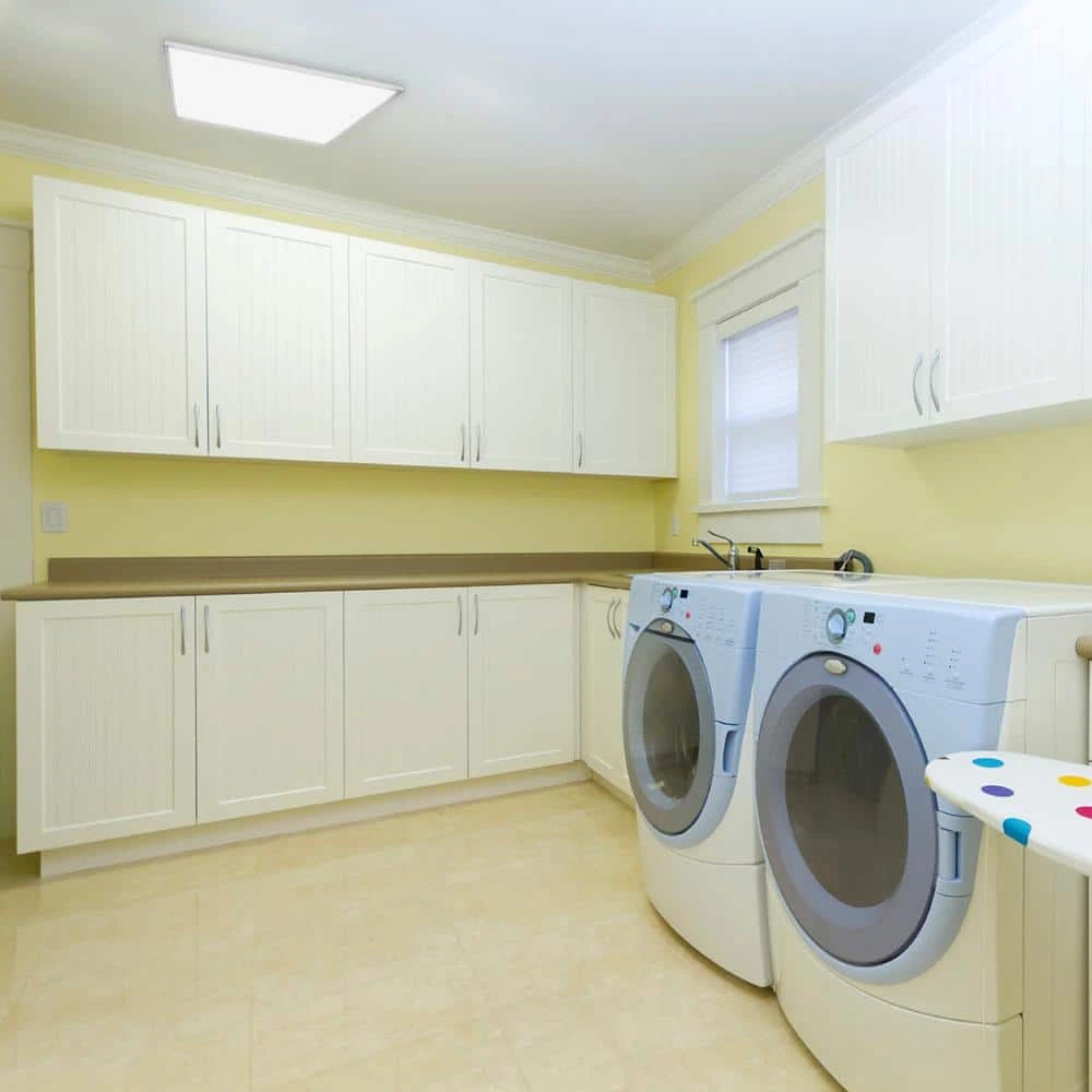 Commercial Electric 1 ft. x 1 ft. 10-Watt Dimmable White Integrated LED Edge-Lit Flat Panel Flush Mount Light with Color Changing CCT - Image 6