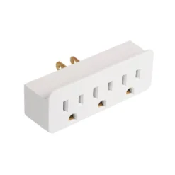Commercial Electric 2 to 3-Prong Triple Outlet Adapter